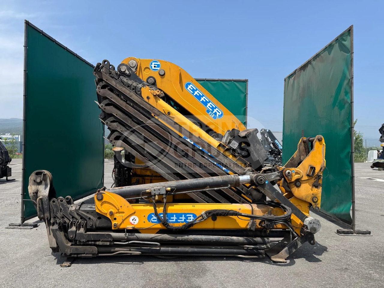 Grúa hidráulica Effer 850 8S - Grúa para camión: foto 5 Grúa hidráulica Effer 850 8S - Grúa para camión: foto 5