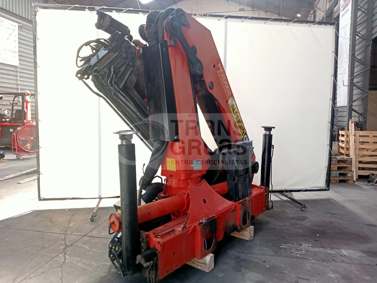 Grúa hidráulica Palfinger PK 20002 - Grúa para camión: foto 5 Grúa hidráulica Palfinger PK 20002 - Grúa para camión: foto 5