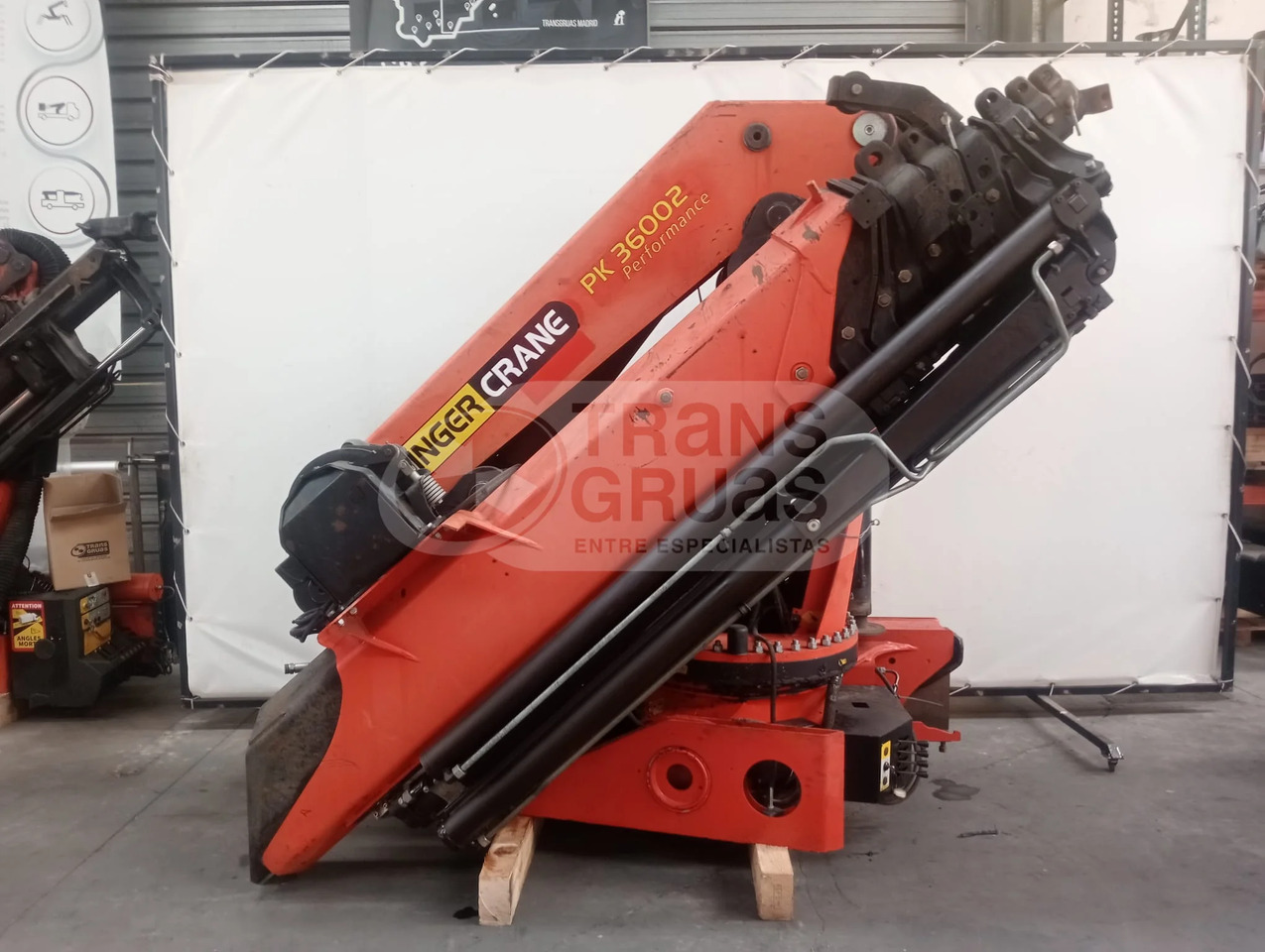 Grúa hidráulica Palfinger PK 36002 - Grúa para camión: foto 1 Grúa hidráulica Palfinger PK 36002 - Grúa para camión: foto 1