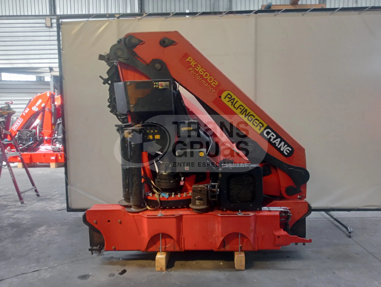 Grúa hidráulica Palfinger PK 36002 - Grúa para camión: foto 2 Grúa hidráulica Palfinger PK 36002 - Grúa para camión: foto 2