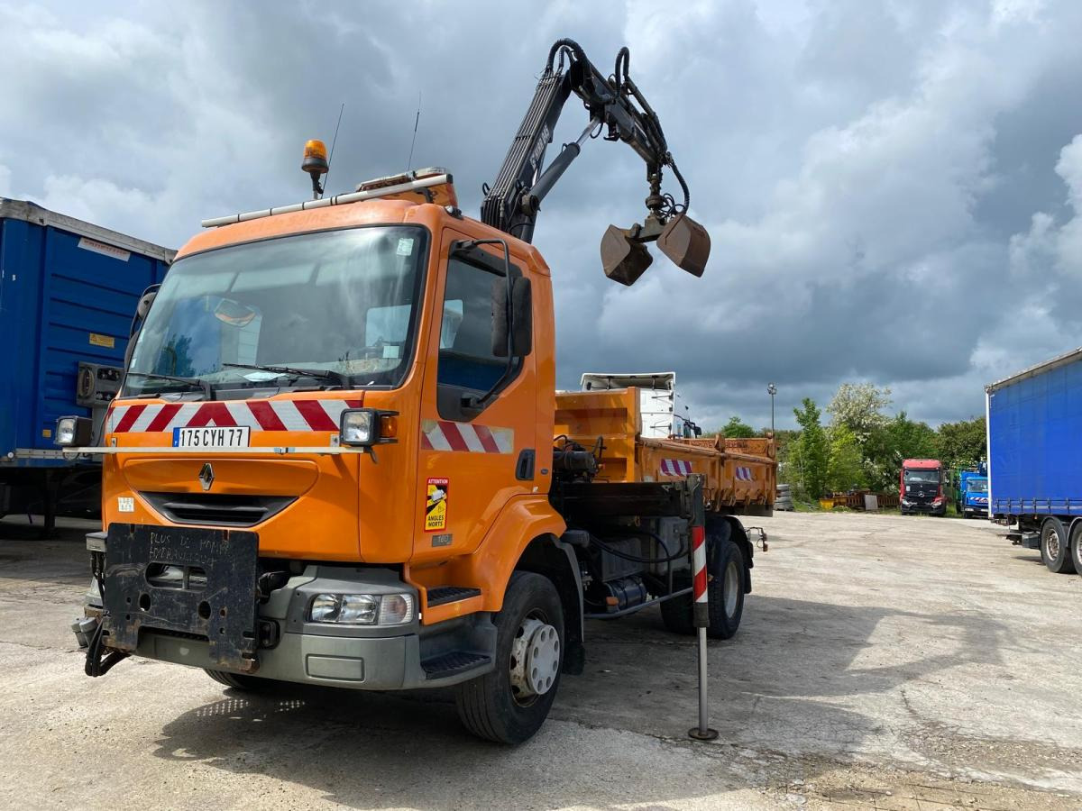 Renault Midlum 180 - Camión volquete, Camión grúa: foto 4 Renault Midlum 180 - Camión volquete, Camión grúa: foto 4