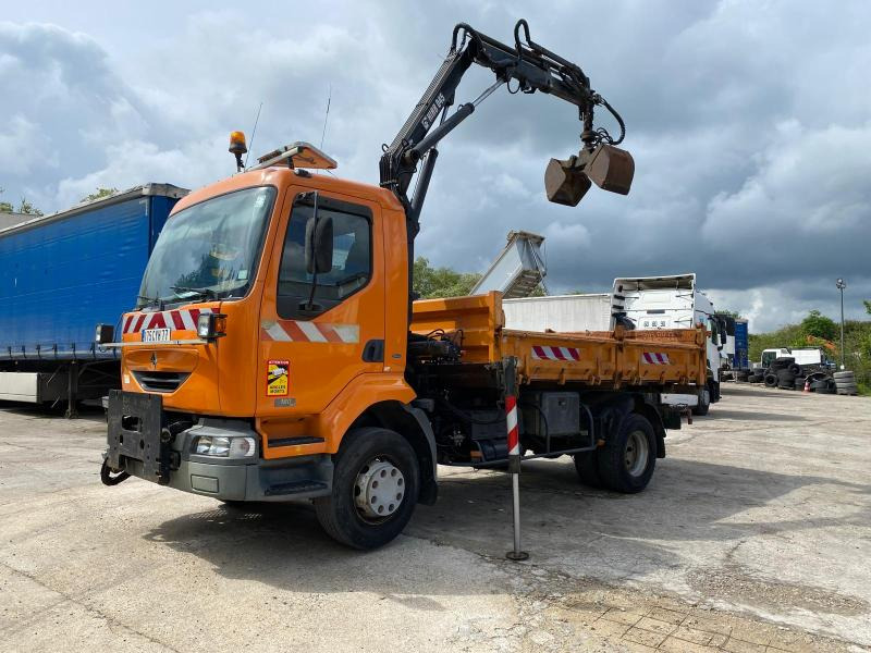 Renault Midlum 180 - Camión volquete, Camión grúa: foto 5 Renault Midlum 180 - Camión volquete, Camión grúa: foto 5