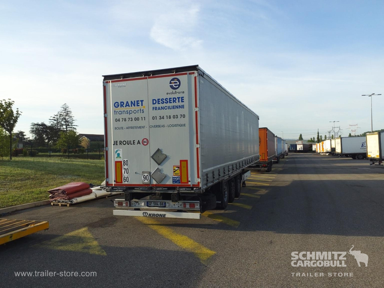 Semirremolque lona KRONE Curtainsider Standard: foto 10