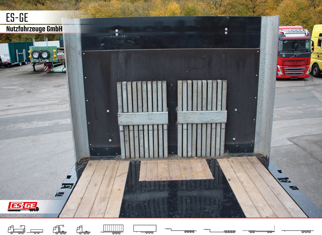 Semirremolque plataforma/ Caja abierta ES-GE 2-Achs-Sattelanhänger: foto 9