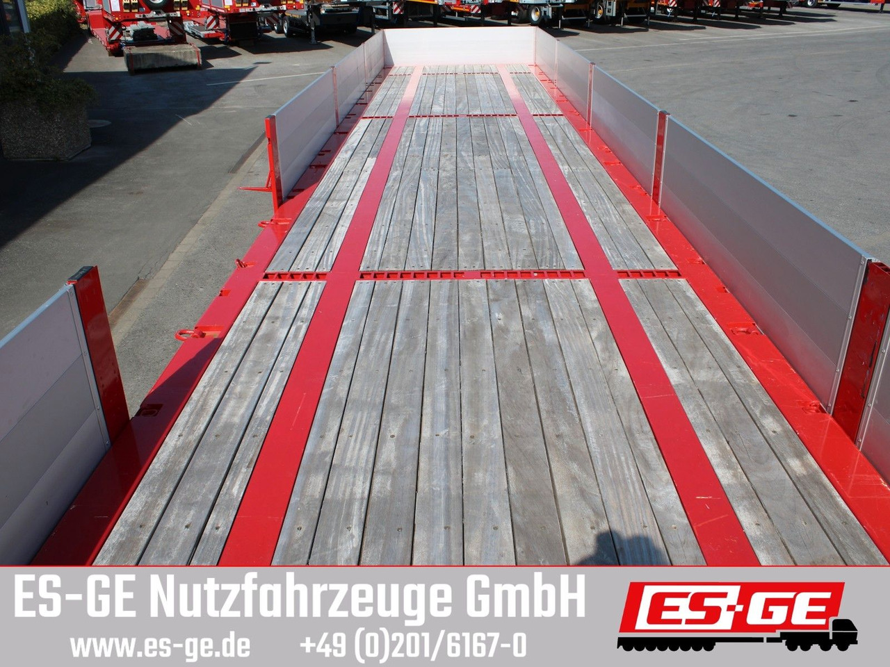ES-GE 3-Achs Sattelanhänger -Bordwände - Semirremolque plataforma/ Caja abierta: foto 4 ES-GE 3-Achs Sattelanhänger -Bordwände - Semirremolque plataforma/ Caja abierta: foto 4