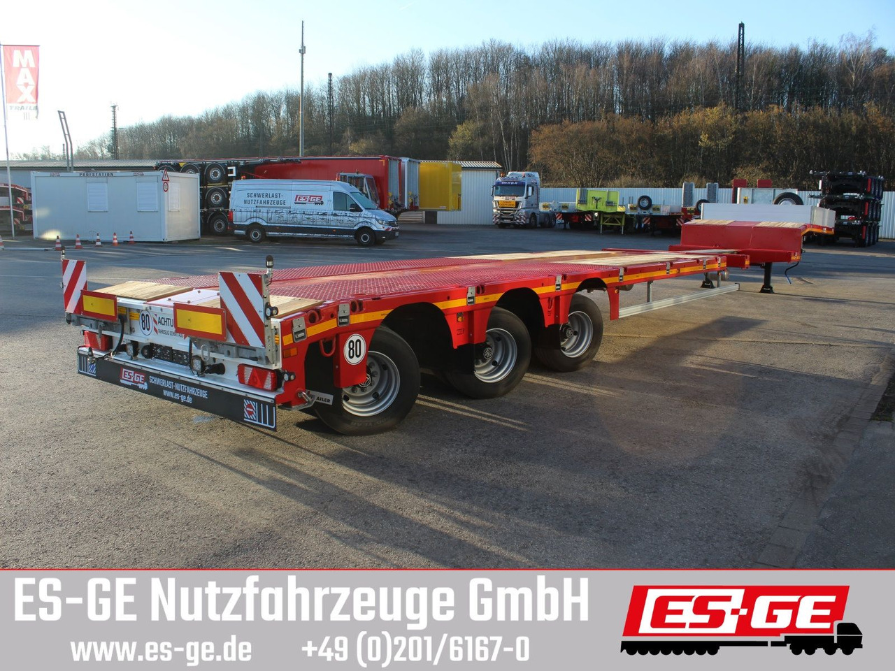 Faymonville MAX Trailer MAX110 Semi-Tieflader - Semirremolque góndola rebajadas: foto 3 Faymonville MAX Trailer MAX110 Semi-Tieflader - Semirremolque góndola rebajadas: foto 3