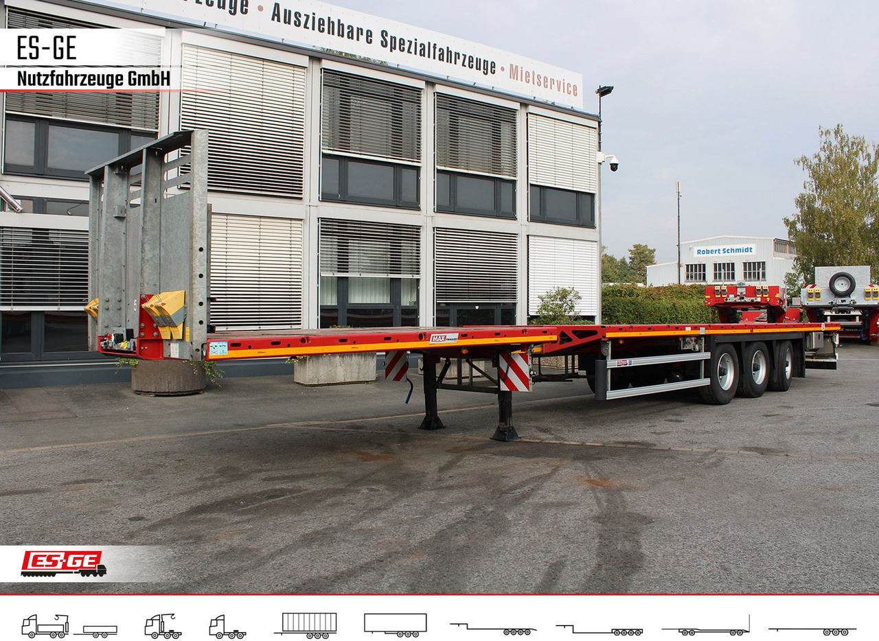 Faymonville MAX Trailer MAX200 Telesattel - Semirremolque plataforma/ Caja abierta: foto 1 Faymonville MAX Trailer MAX200 Telesattel - Semirremolque plataforma/ Caja abierta: foto 1