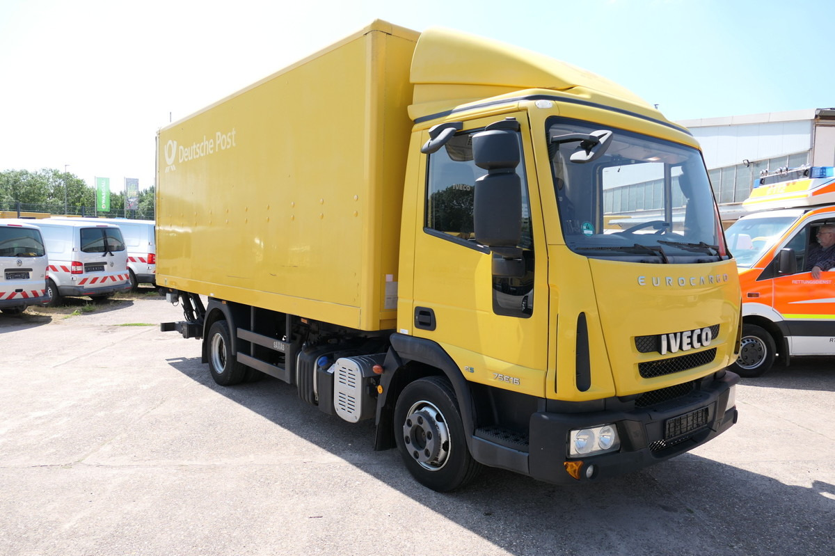 IVECO EuroCargo ML 75 E 16 P LBW LUFT AUTOMATIK COC EU - Furgoneta caja cerrada: foto 1 IVECO EuroCargo ML 75 E 16 P LBW LUFT AUTOMATIK COC EU - Furgoneta caja cerrada: foto 1