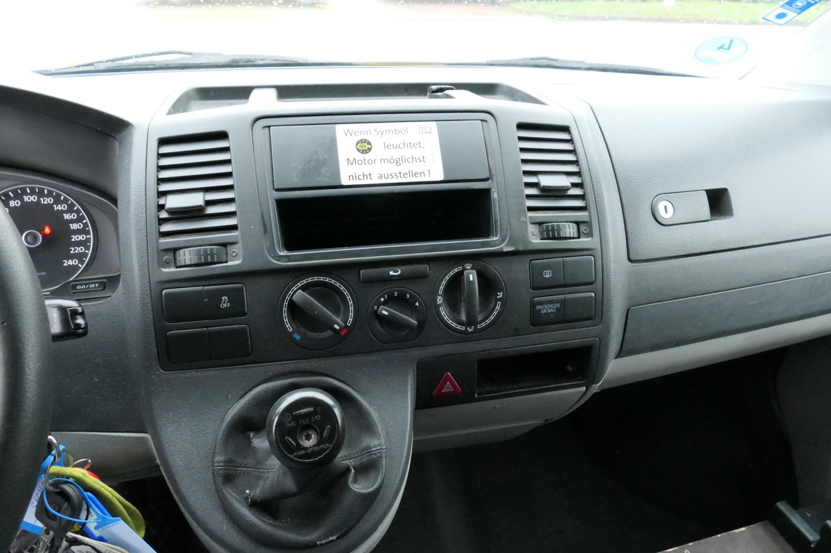 Furgoneta pequeña VW T5 Transporter 2.0 TDI PARKTRONIK EURO-5 2xSCHIE: foto 13