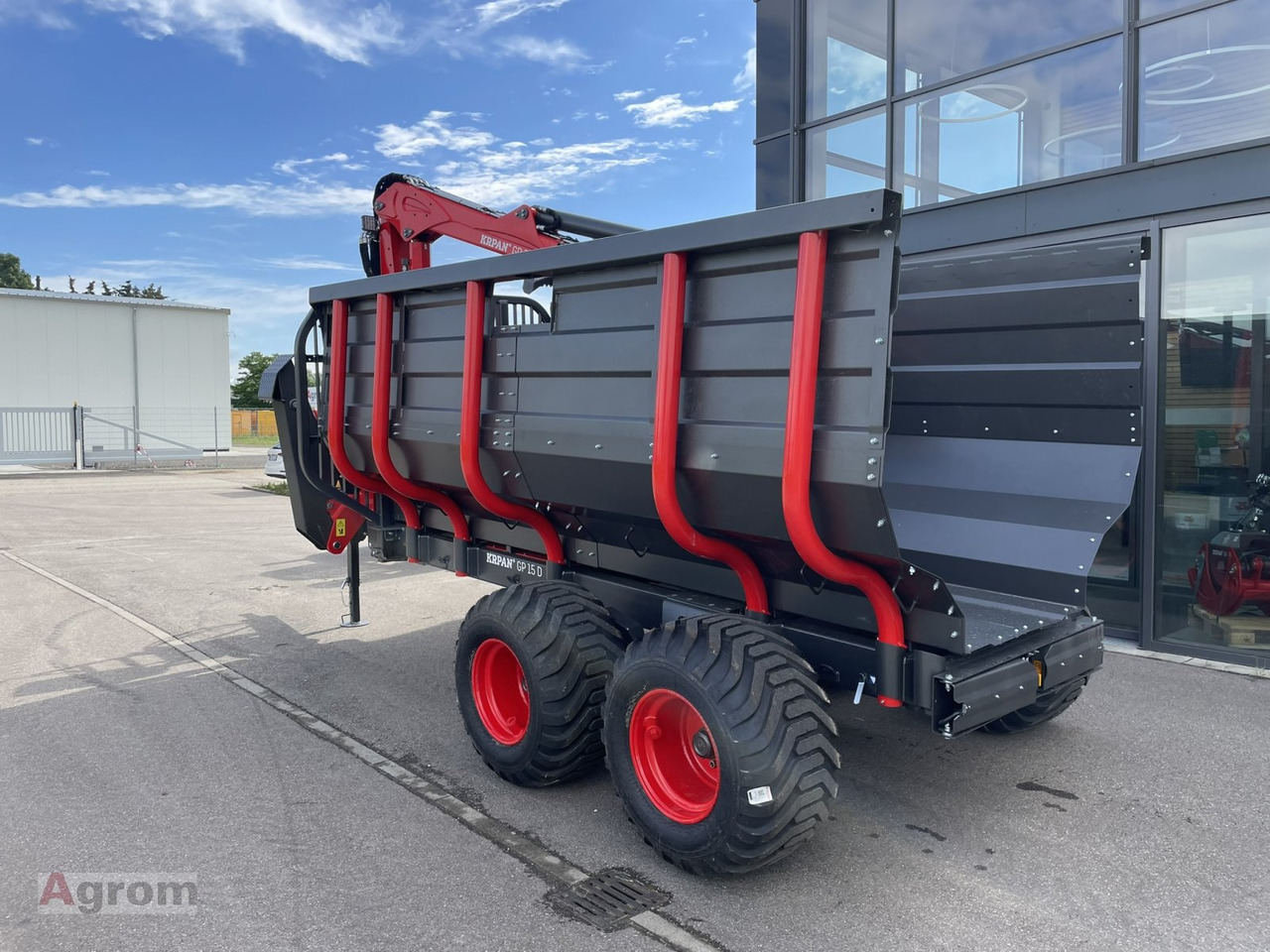 Krpan GP 15 D + Kran 7,4 K - Remolque forestal: foto 4 Krpan GP 15 D + Kran 7,4 K - Remolque forestal: foto 4