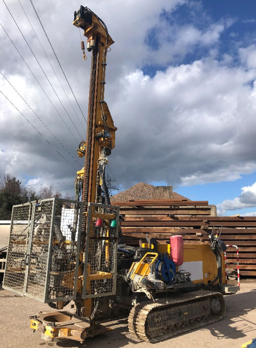 Klemm KR708-2 - Martillo de hinca de pilotes: foto 4 Klemm KR708-2 - Martillo de hinca de pilotes: foto 4