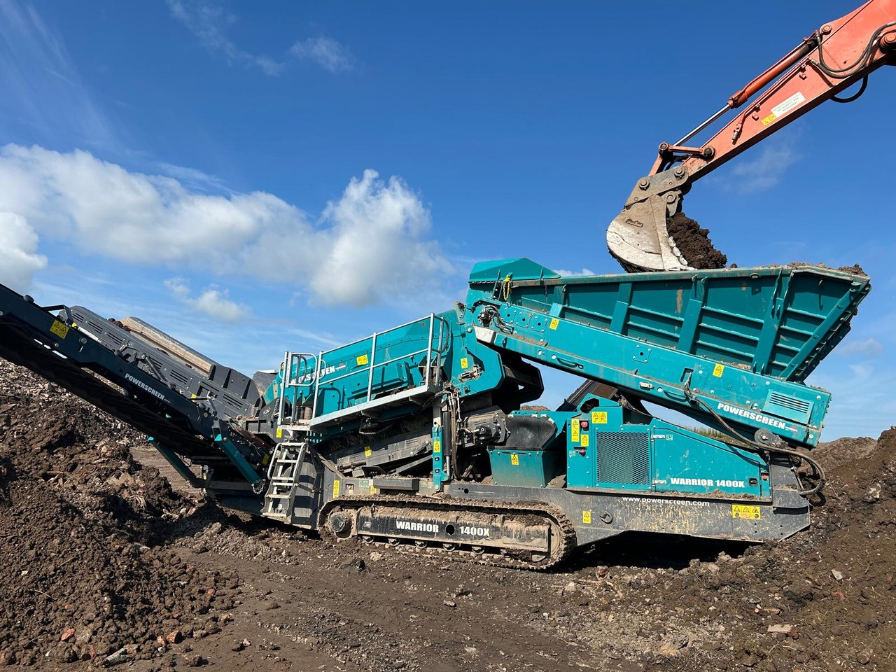 Powerscreen Warrior 1400x - Cribadora: foto 1 Powerscreen Warrior 1400x - Cribadora: foto 1