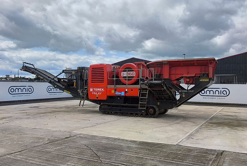 Terex Finlay J-1160 - Trituradora de mandíbula: foto 4 Terex Finlay J-1160 - Trituradora de mandíbula: foto 4