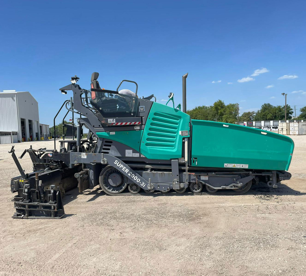 Vogele Super 2000-3i - Pavimentadora de asfalto: foto 2 Vogele Super 2000-3i - Pavimentadora de asfalto: foto 2