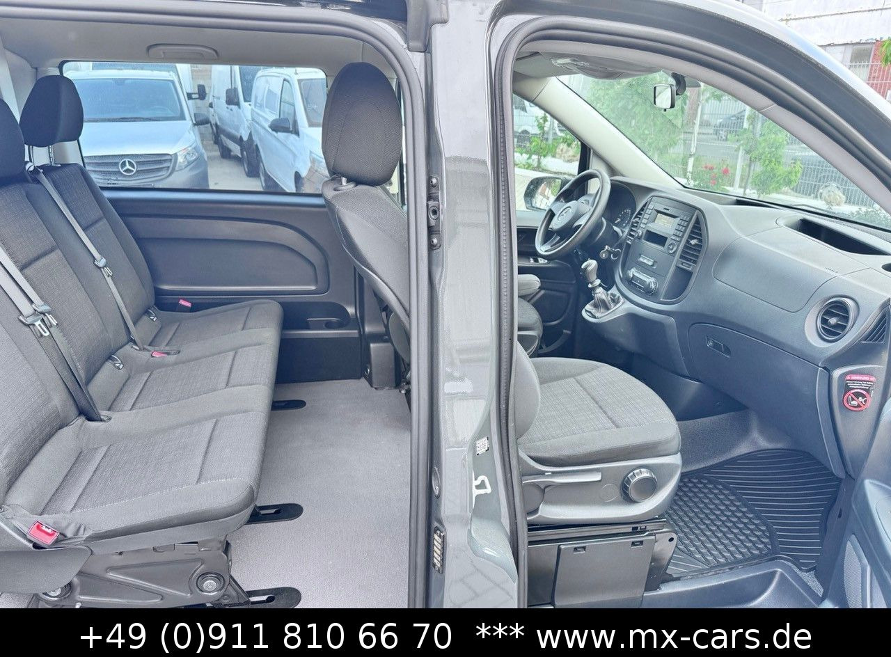 Furgoneta pequeña Mercedes-Benz Vito 114 extralang Doka Mixto Klima AHK 5 Sitze: foto 18