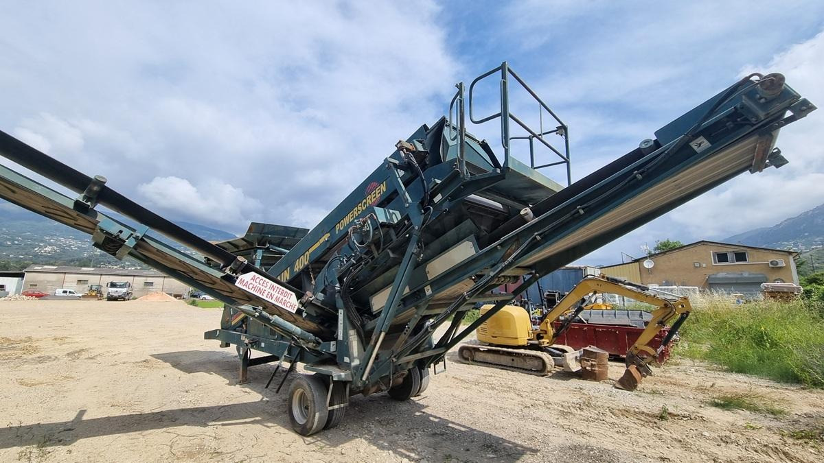 Powerscreen Chieftain 400 - Cribadora: foto 5 Powerscreen Chieftain 400 - Cribadora: foto 5