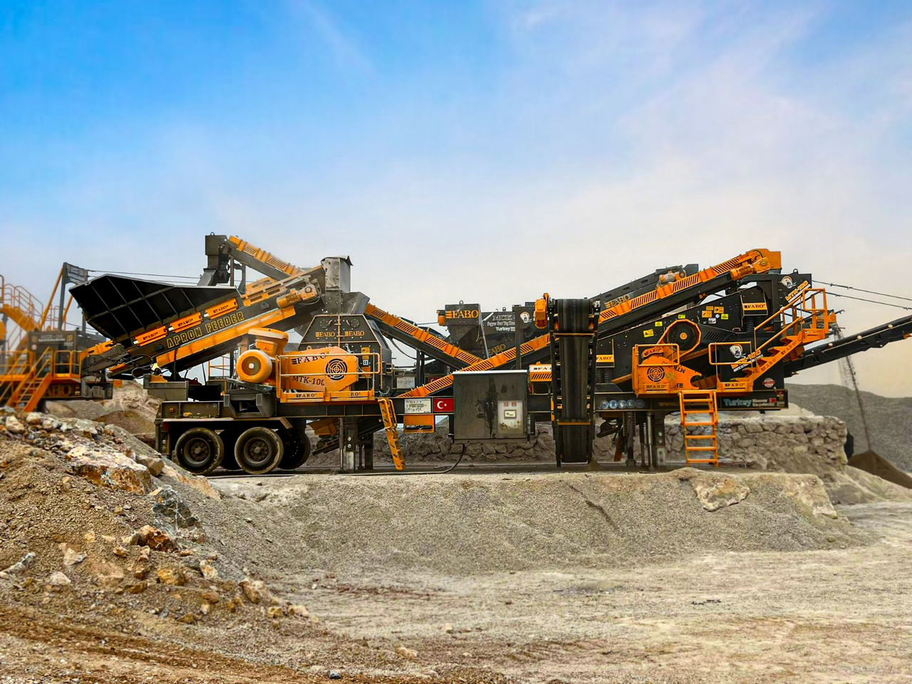 FABO Mining machinery - crushing plant - Maquinaria para minería: foto 3 FABO Mining machinery - crushing plant - Maquinaria para minería: foto 3