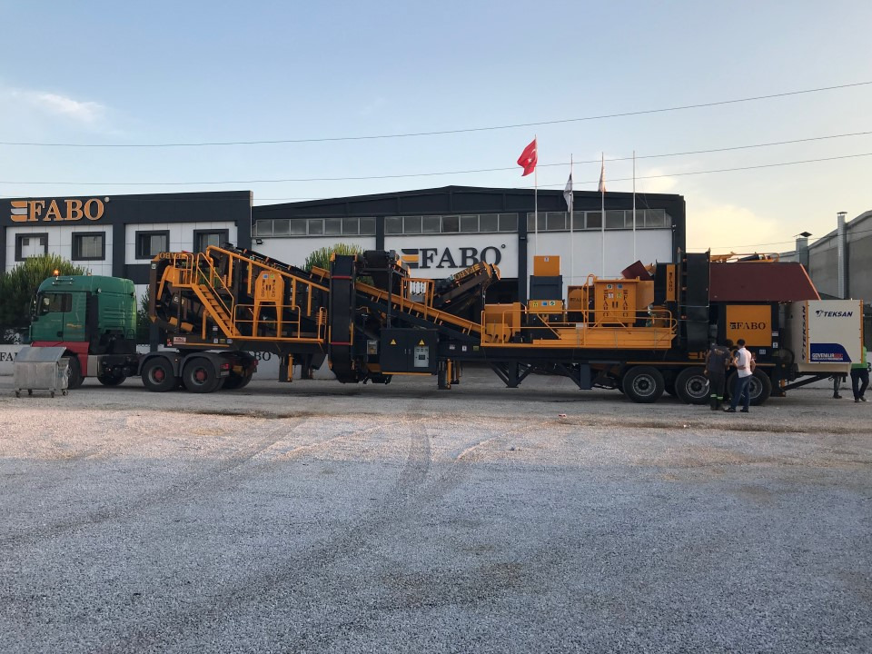 Trituradora móvil nuevo FABO Mobile crusher: foto 15 Trituradora móvil nuevo FABO Mobile crusher: foto 15