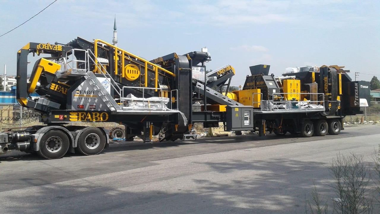 Trituradora móvil nuevo FABO Mobile crusher: foto 21 Trituradora móvil nuevo FABO Mobile crusher: foto 21