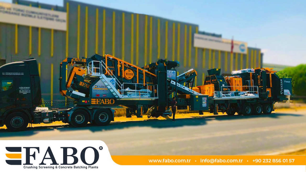 Trituradora móvil nuevo FABO Mobile crusher: foto 20 Trituradora móvil nuevo FABO Mobile crusher: foto 20