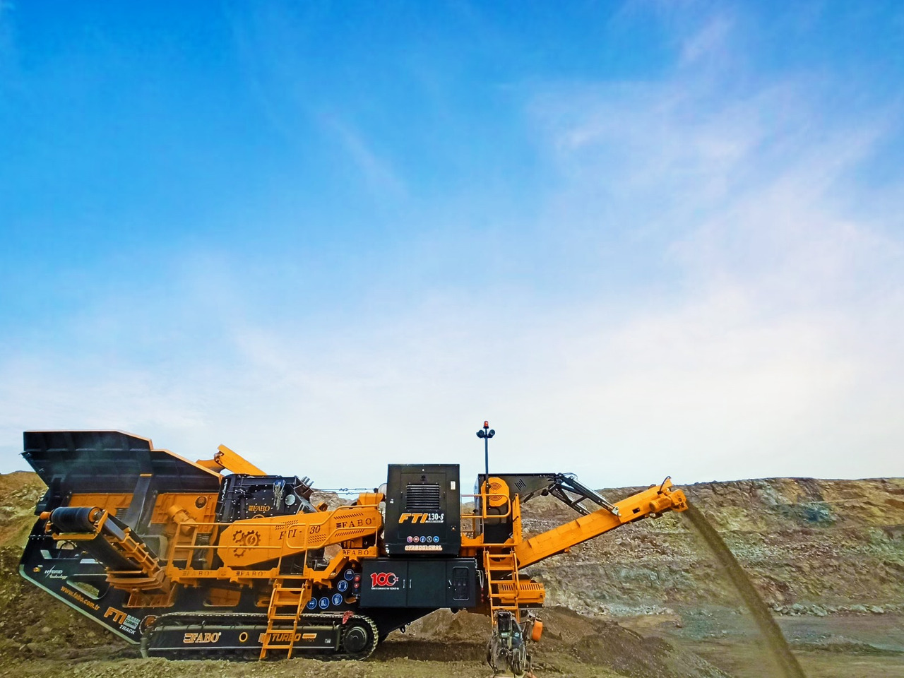 FABO Mobile crusher - Trituradora móvil: foto 4 FABO Mobile crusher - Trituradora móvil: foto 4