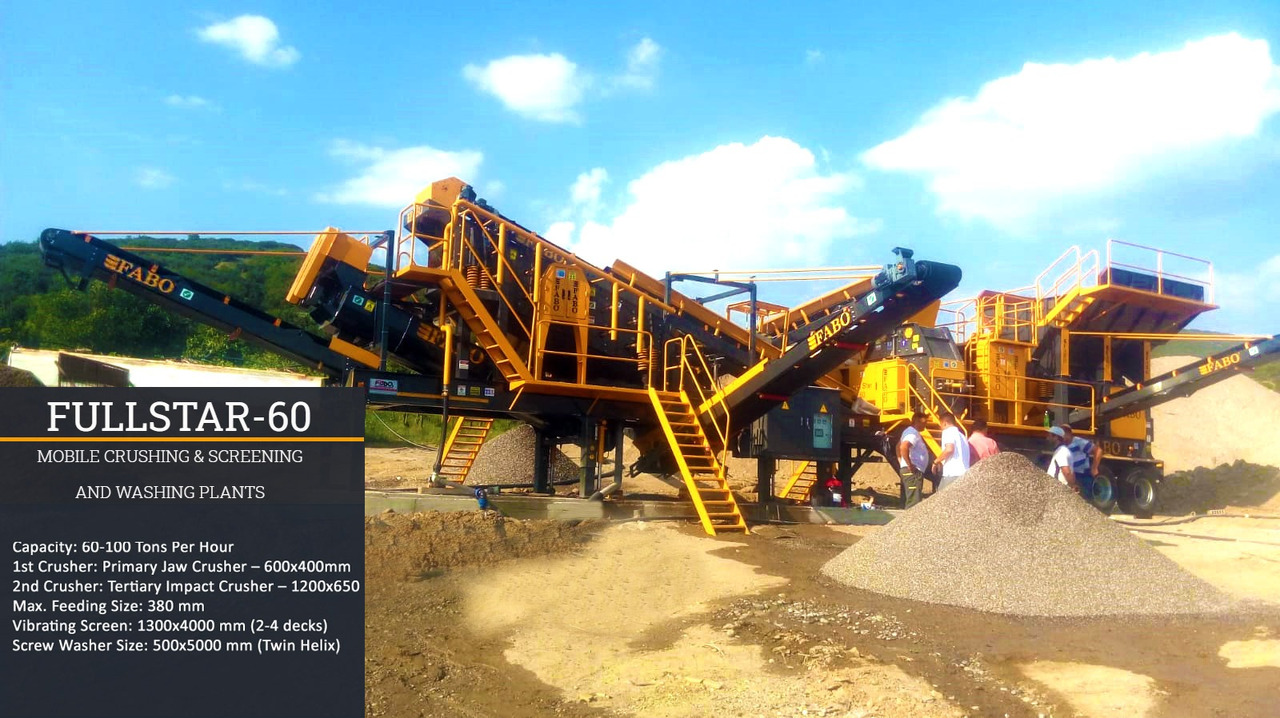 Trituradora móvil nuevo FABO Mobile crusher: foto 19