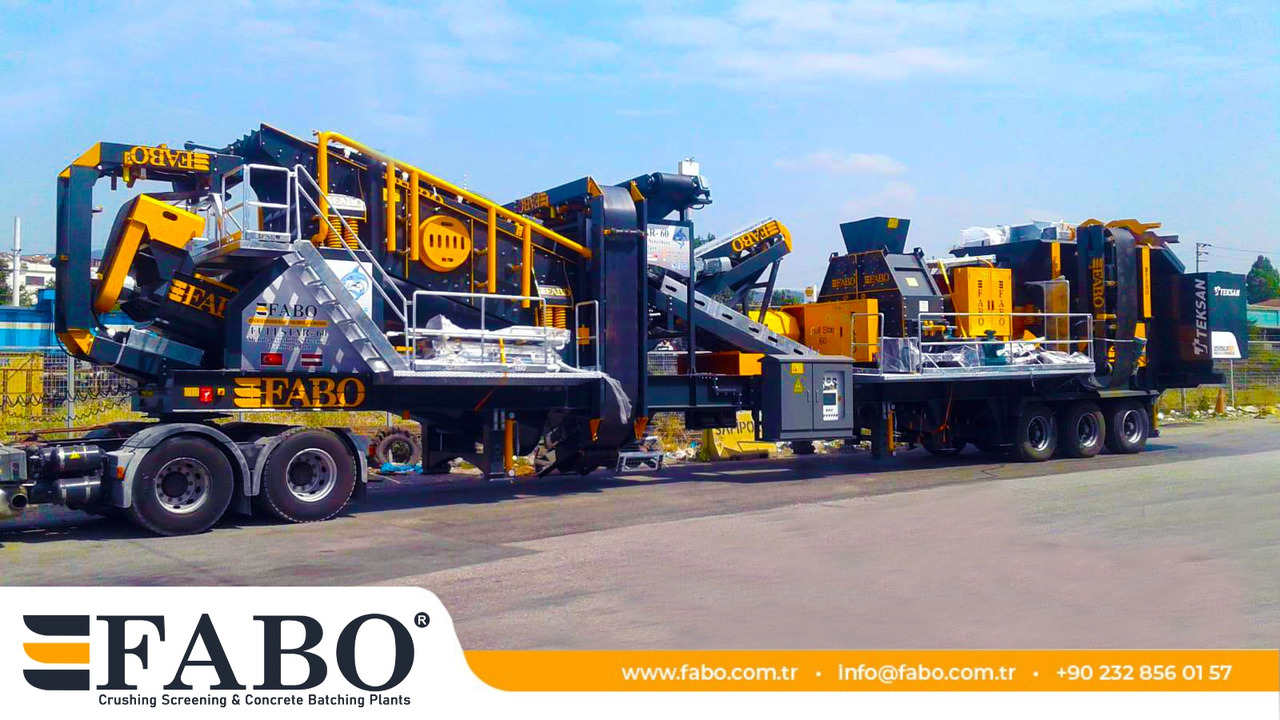 Trituradora móvil nuevo FABO Mobile crusher: foto 16