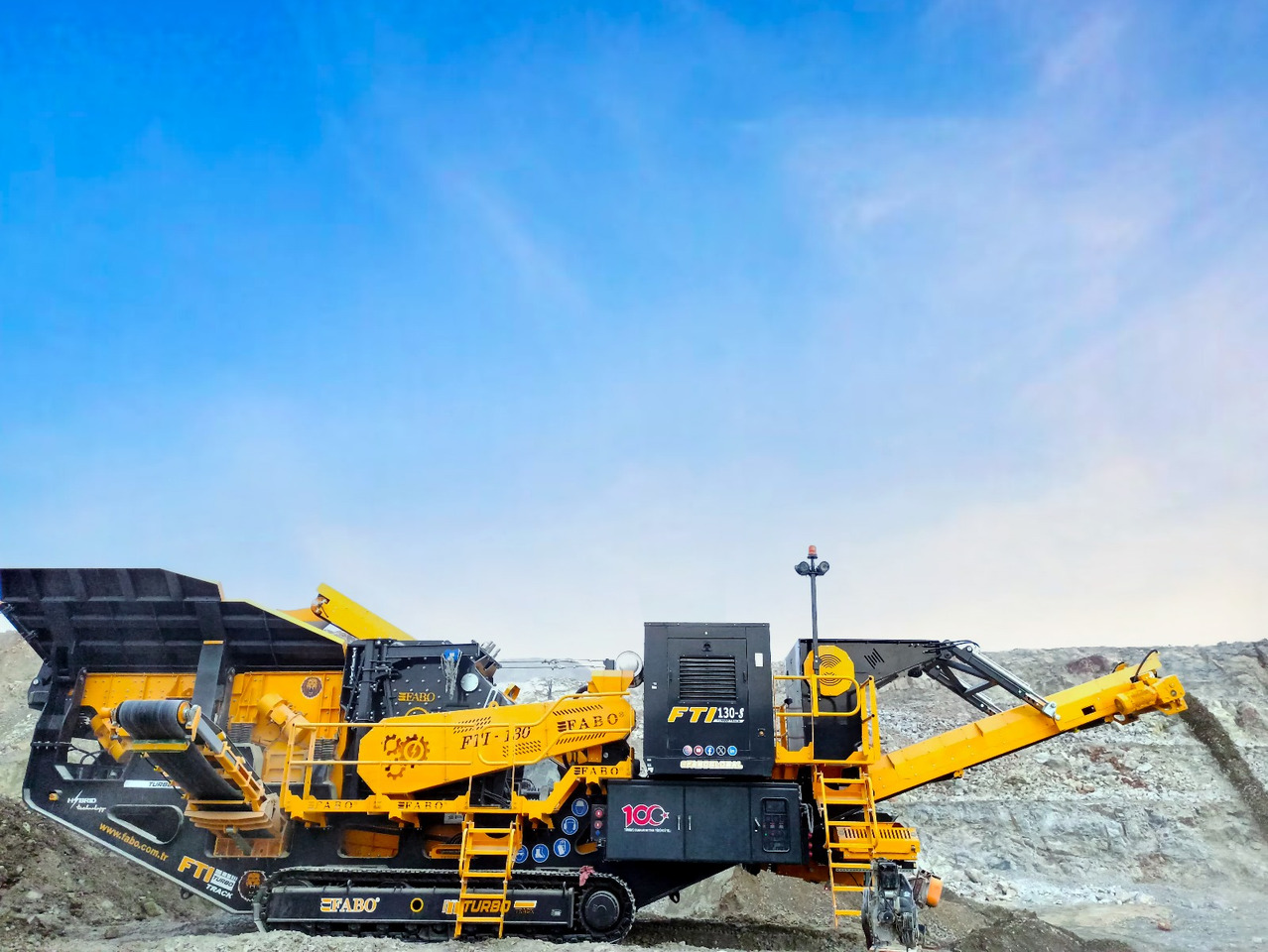 FABO Mobile crusher - Trituradora móvil: foto 3 FABO Mobile crusher - Trituradora móvil: foto 3