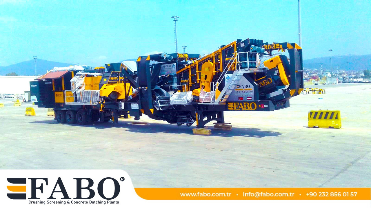 Trituradora móvil nuevo FABO Mobile crusher: foto 18