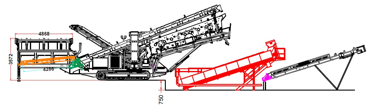 FABO crawler screen - Cribadora: foto 1 FABO crawler screen - Cribadora: foto 1