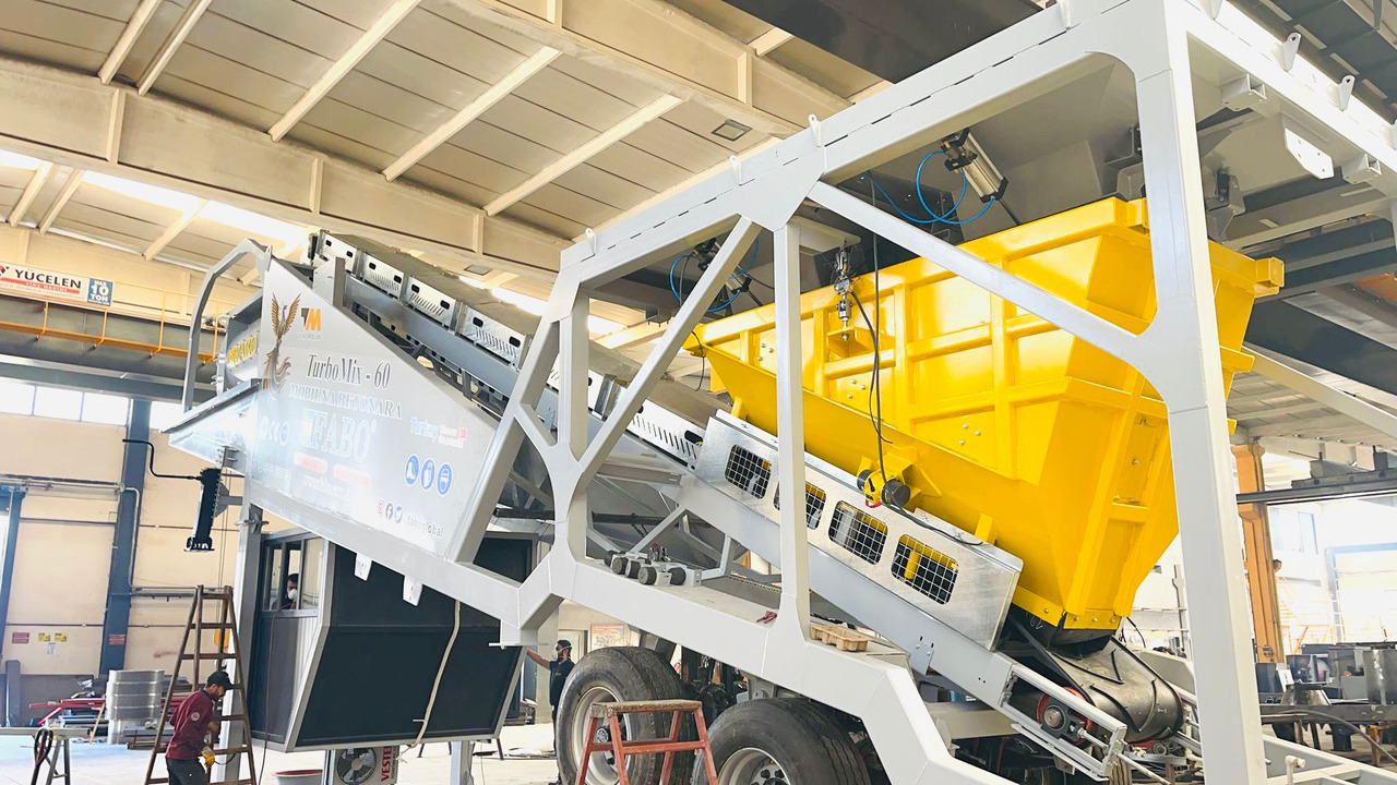 Planta de hormigón nuevo FABO mobile concrete batching plant: foto 20