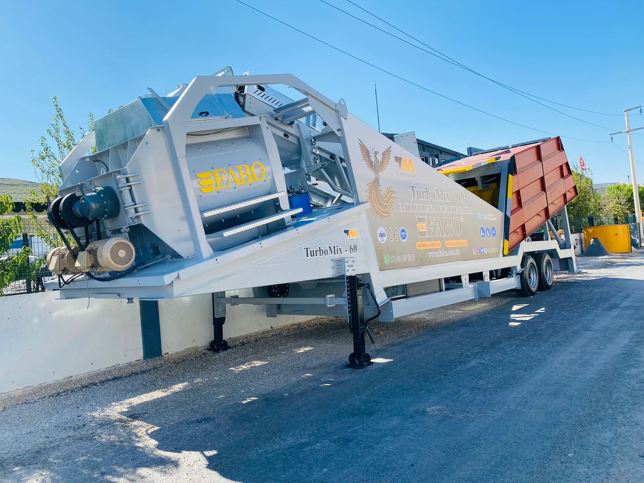 Planta de hormigón nuevo FABO mobile concrete batching plant: foto 35