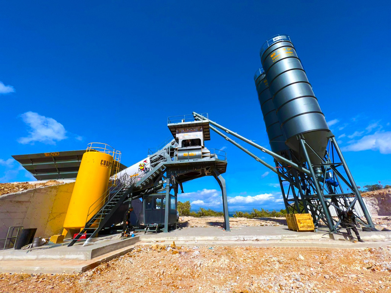 FABO mobile concrete batching plant - Planta de hormigón: foto 3 FABO mobile concrete batching plant - Planta de hormigón: foto 3