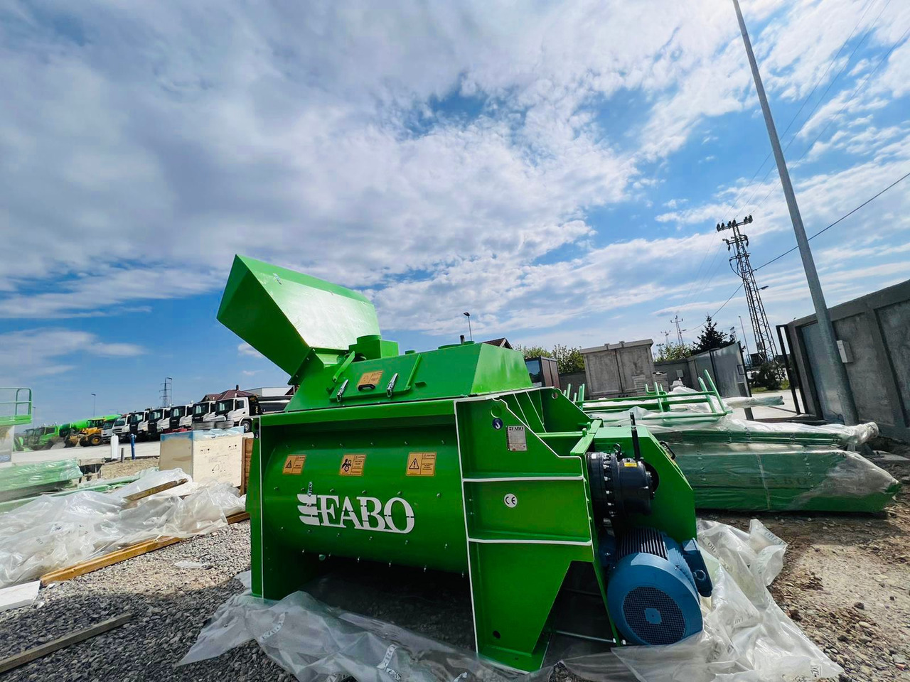 FABO twin shaft mixer - Hormigonera: foto 3 FABO twin shaft mixer - Hormigonera: foto 3