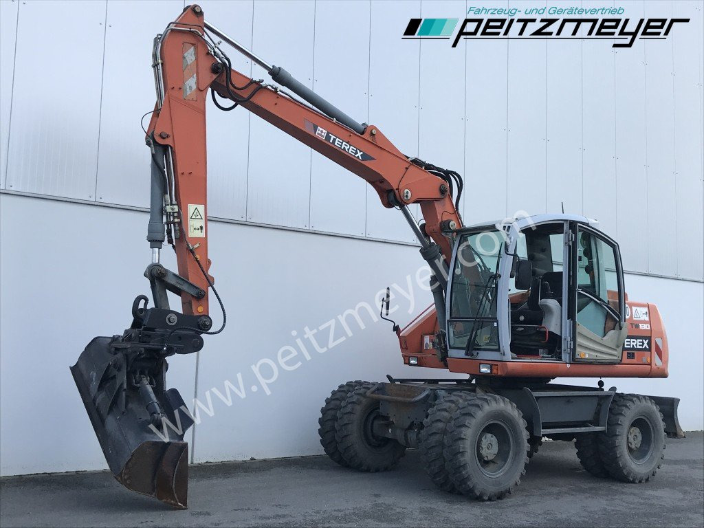 Atlas-Terex Mobilbagger TW 130 MS 10 + Schwenklöffel - Excavadora de ruedas: foto 1 Atlas-Terex Mobilbagger TW 130 MS 10 + Schwenklöffel - Excavadora de ruedas: foto 1