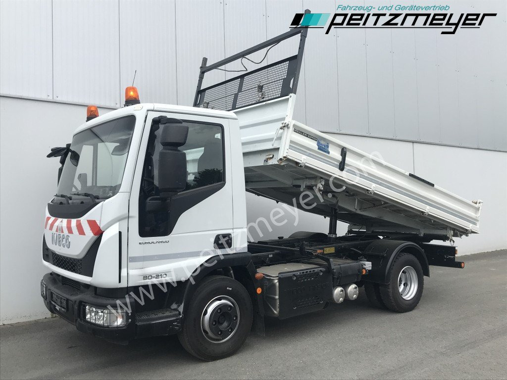 Iveco Eurocargo ML 80 E 21 K Meiller, km: 96.602 - Camión volquete: foto 1 Iveco Eurocargo ML 80 E 21 K Meiller, km: 96.602 - Camión volquete: foto 1