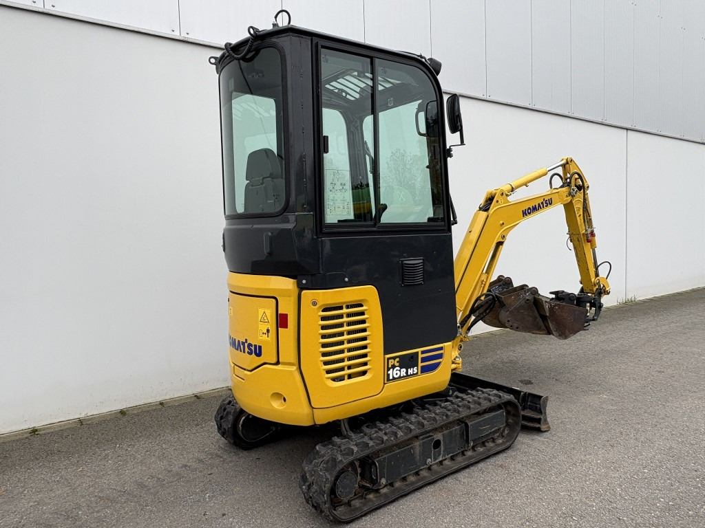 KOMATSU MINIBAGGER PC 16 R-3HS Powertilt 20,40,100 Löffel - Miniexcavadora: foto 4 KOMATSU MINIBAGGER PC 16 R-3HS Powertilt 20,40,100 Löffel - Miniexcavadora: foto 4