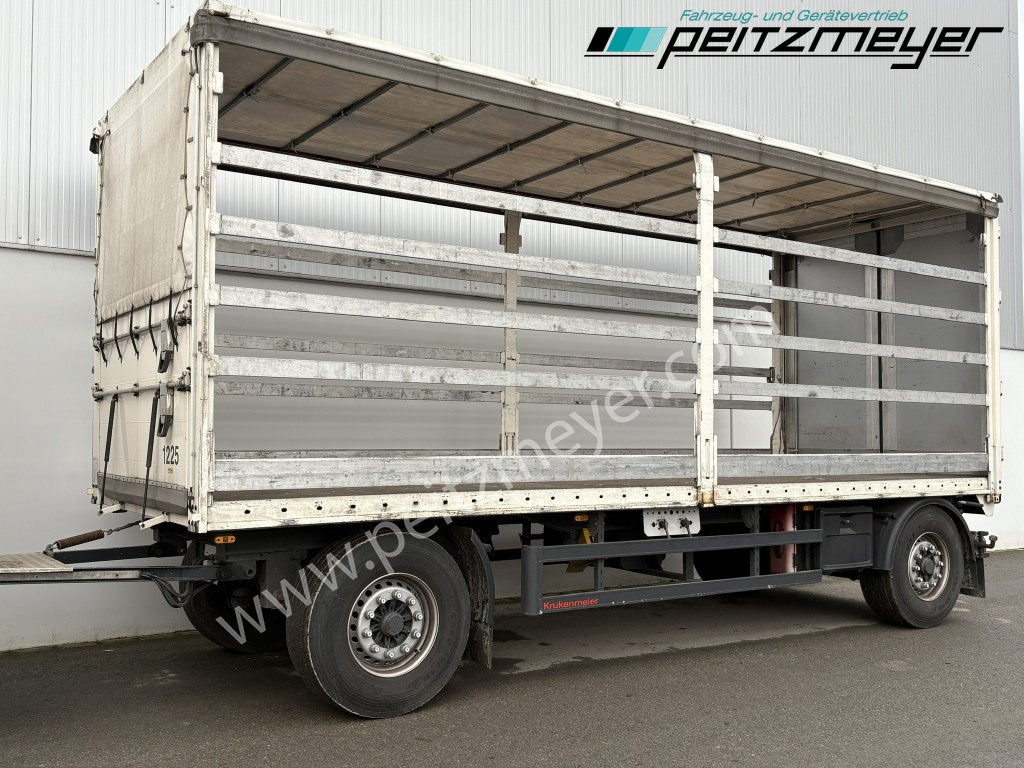 KRUKENMEIER PRITSCHENANHÄNGER 18 T. mit Durchlade - Remolque con toldo: foto 3 KRUKENMEIER PRITSCHENANHÄNGER 18 T. mit Durchlade - Remolque con toldo: foto 3