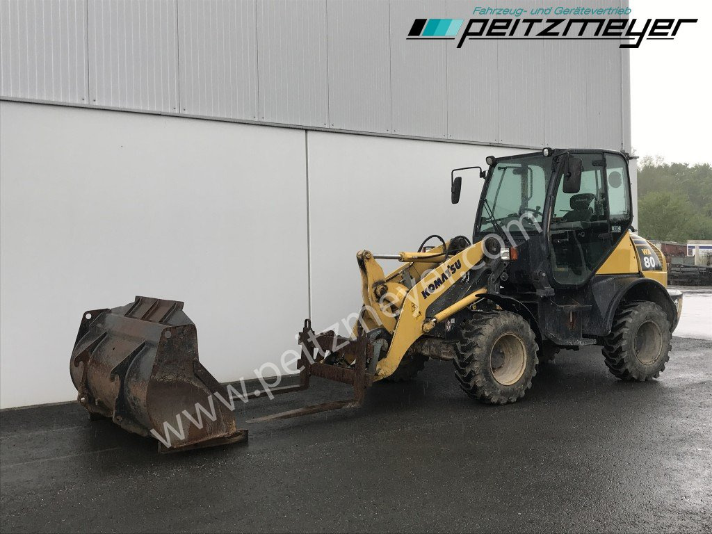 Komatsu RADLADER WA 80-6 Palettengabel und Standardschaufel - Cargadora de ruedas: foto 1 Komatsu RADLADER WA 80-6 Palettengabel und Standardschaufel - Cargadora de ruedas: foto 1