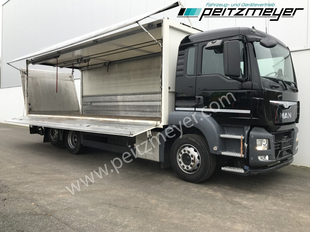 MAN TGS 26.360 FL Ewers Getränke + LBW 2 x AHK, Lenkachse, Kupplung neu - Camión transporte de bebidas: foto 2 MAN TGS 26.360 FL Ewers Getränke + LBW 2 x AHK, Lenkachse, Kupplung neu - Camión transporte de bebidas: foto 2