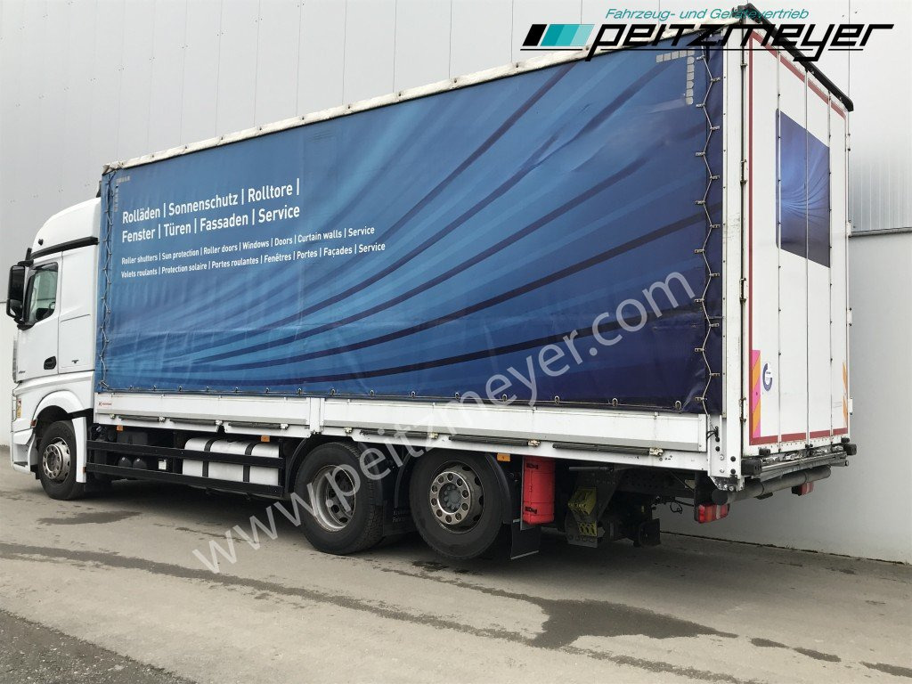 MERCEDES-BENZ Actros 2542 LL Pritsche, EU 6, Klima, Standklima, - Camión lona: foto 4 MERCEDES-BENZ Actros 2542 LL Pritsche, EU 6, Klima, Standklima, - Camión lona: foto 4