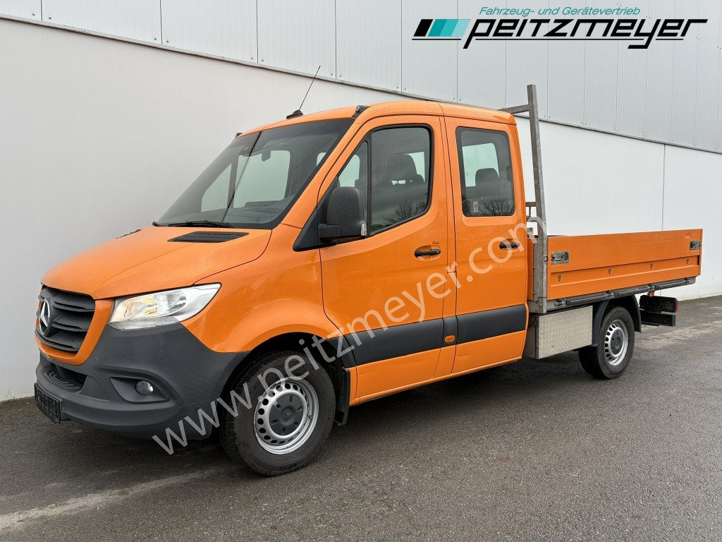 MERCEDES-BENZ Sprinter 314 CDI Doka Pritsche, Klima, Standh., AHK 2,8 t. - Furgoneta caja abierta, Furgoneta combi: foto 1 MERCEDES-BENZ Sprinter 314 CDI Doka Pritsche, Klima, Standh., AHK 2,8 t. - Furgoneta caja abierta, Furgoneta combi: foto 1