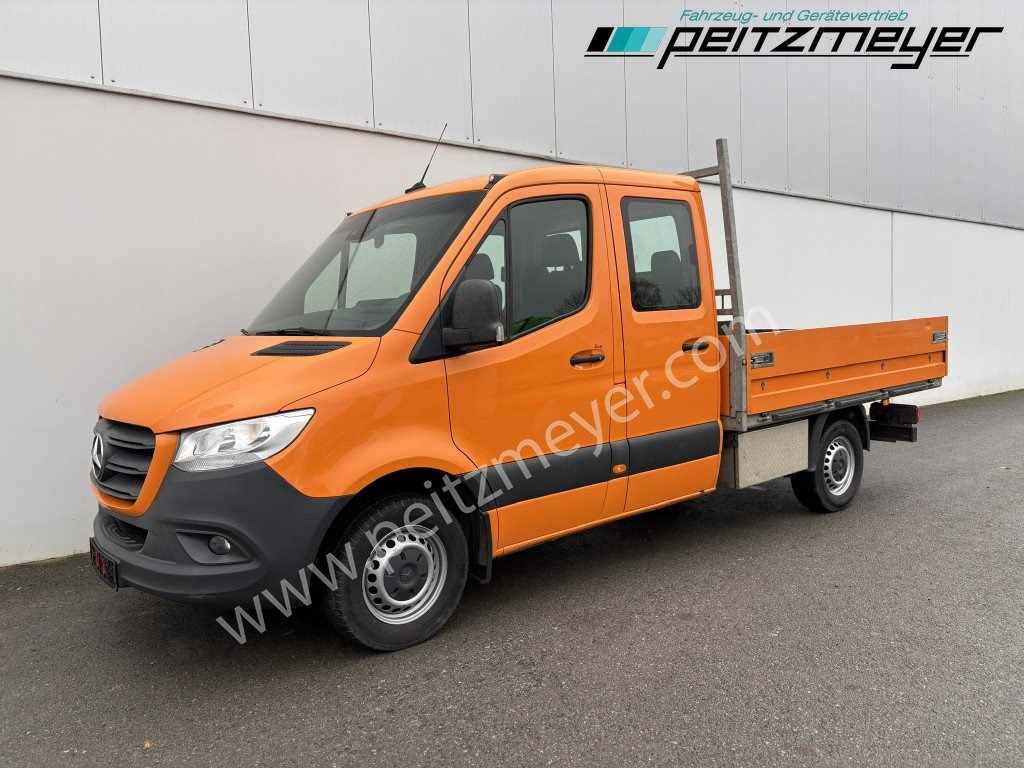 MERCEDES-BENZ Sprinter 314 CDI Doka Pritsche, Klima, Standh., AHK 2,8 t. - Furgoneta caja abierta, Furgoneta combi: foto 1 MERCEDES-BENZ Sprinter 314 CDI Doka Pritsche, Klima, Standh., AHK 2,8 t. - Furgoneta caja abierta, Furgoneta combi: foto 1