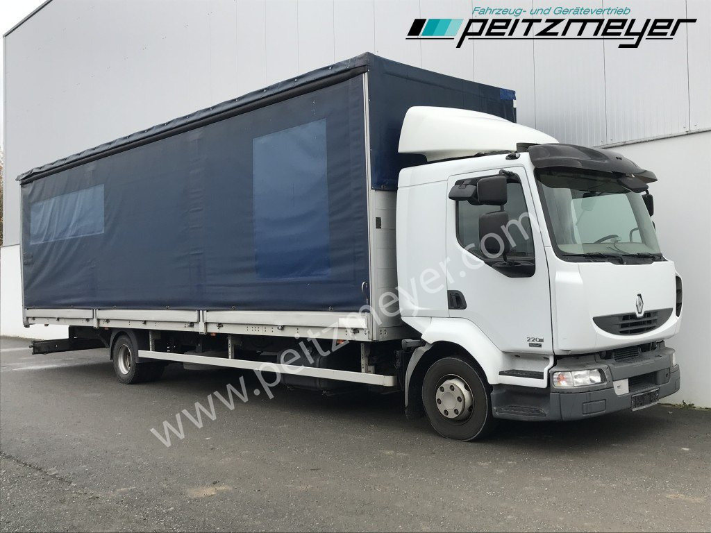 RENAULT (F) Midlum 220.12 Maxi Pritsche 9,5 m MAXI - Camión lona: foto 2 RENAULT (F) Midlum 220.12 Maxi Pritsche 9,5 m MAXI - Camión lona: foto 2