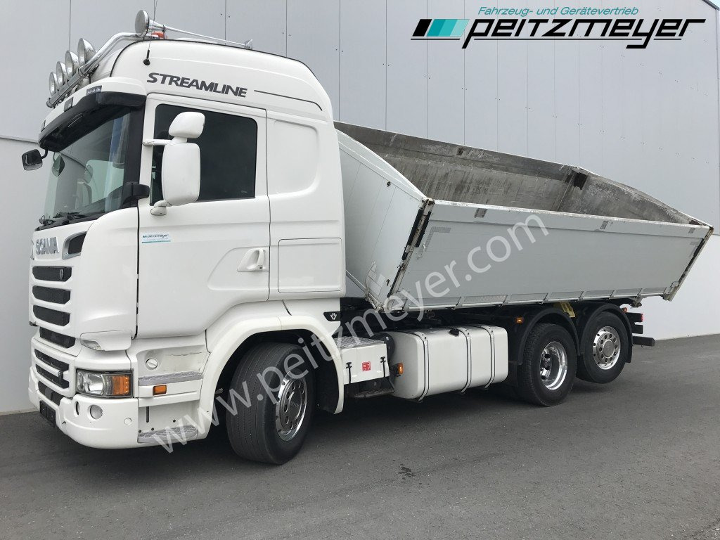 Scania R 520, V8-Motor, Retarder - Camión volquete: foto 1 Scania R 520, V8-Motor, Retarder - Camión volquete: foto 1