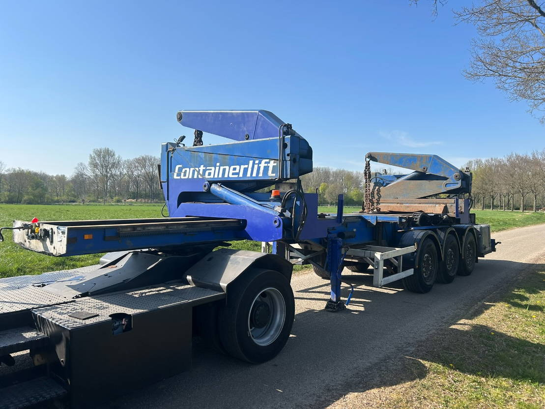 Diversen Steelbro MK6 Side loader / 20 - 40 ft / own diesel power pack / saf dis - Semirremolque portacontenedore/ Intercambiable: foto 1 Diversen Steelbro MK6 Side loader / 20 - 40 ft / own diesel power pack / saf dis - Semirremolque portacontenedore/ Intercambiable: foto 1