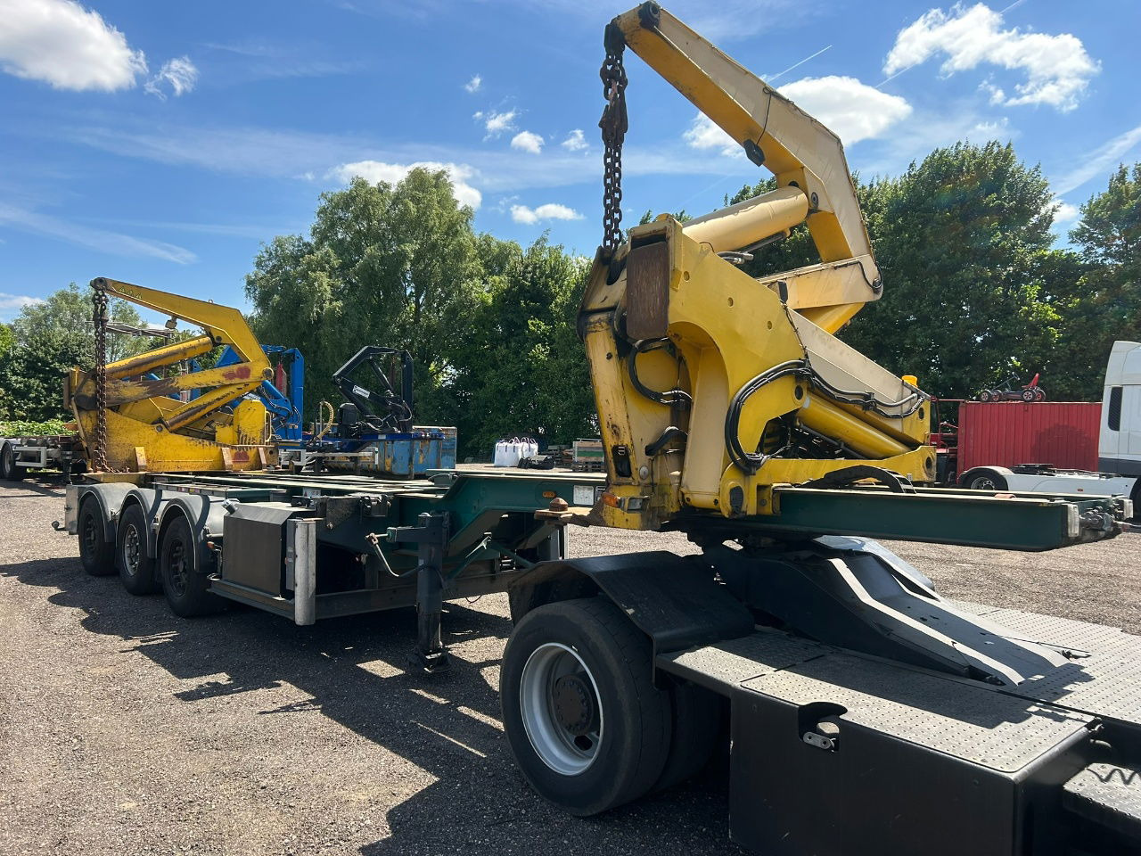 Hammar 195 HC / 20 ft, 2 x 20 ft 40 ft HC, power pack Diesel, Wireless controller 2 x, telescopic chassis - Semirremolque portacontenedore/ Intercambiable: foto 2 Hammar 195 HC / 20 ft, 2 x 20 ft 40 ft HC, power pack Diesel, Wireless controller 2 x, telescopic chassis - Semirremolque portacontenedore/ Intercambiable: foto 2