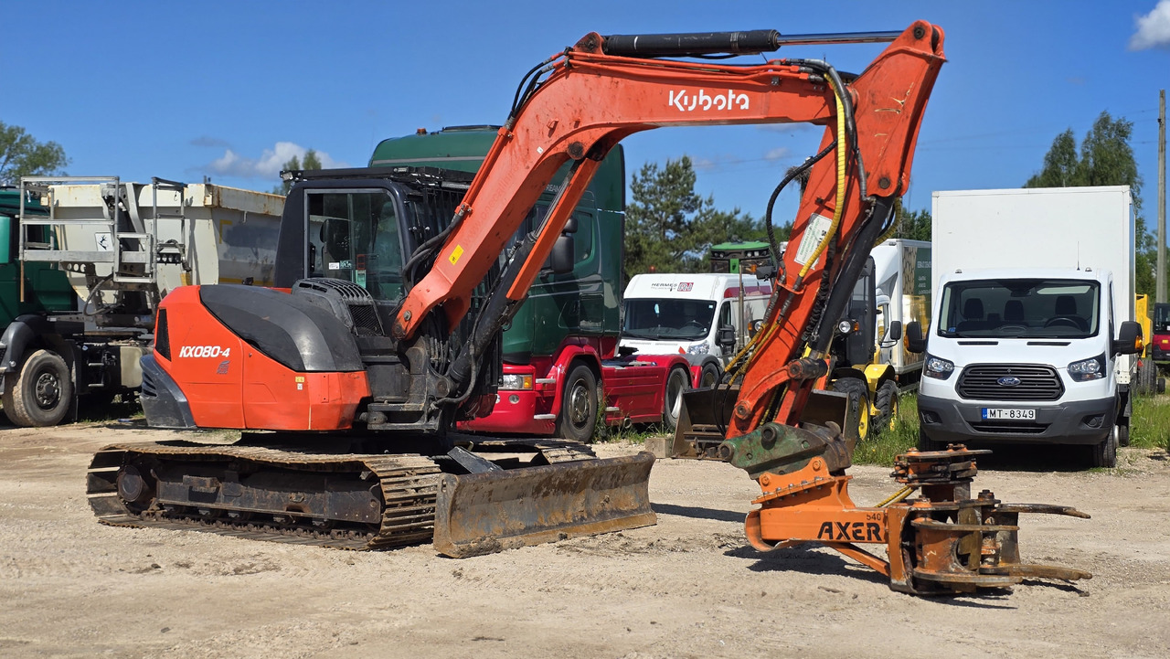 Kubota KX080-4, AXER 540 - Tractor forestal: foto 3 Kubota KX080-4, AXER 540 - Tractor forestal: foto 3