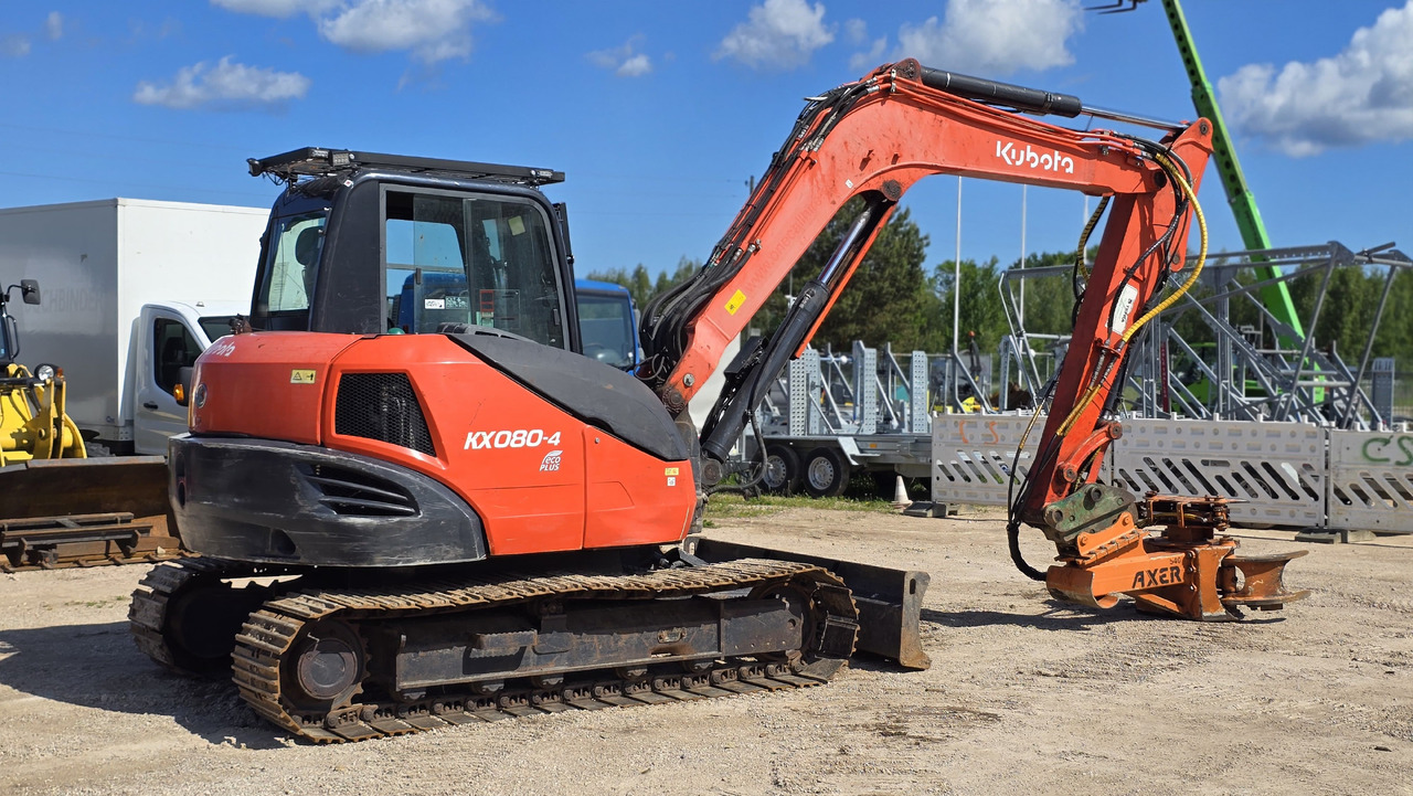 Kubota KX080-4, AXER 540 - Tractor forestal: foto 4 Kubota KX080-4, AXER 540 - Tractor forestal: foto 4