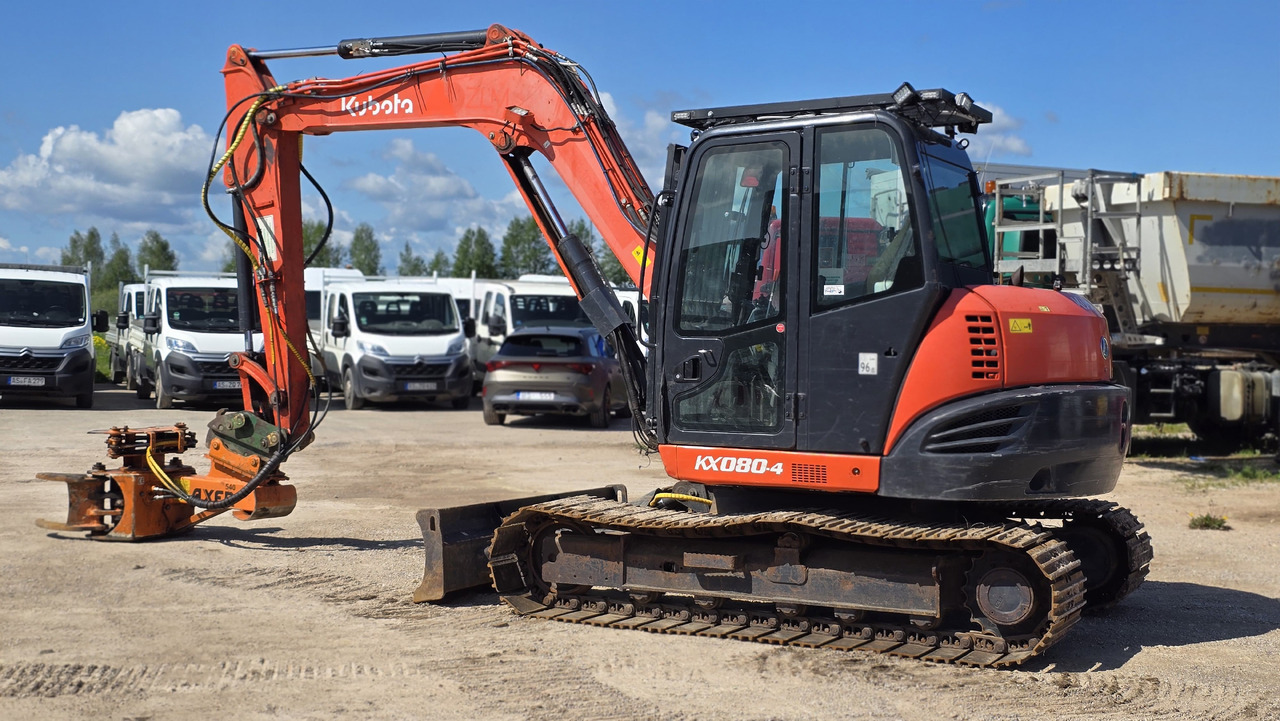Kubota KX080-4, AXER 540 - Tractor forestal: foto 2 Kubota KX080-4, AXER 540 - Tractor forestal: foto 2